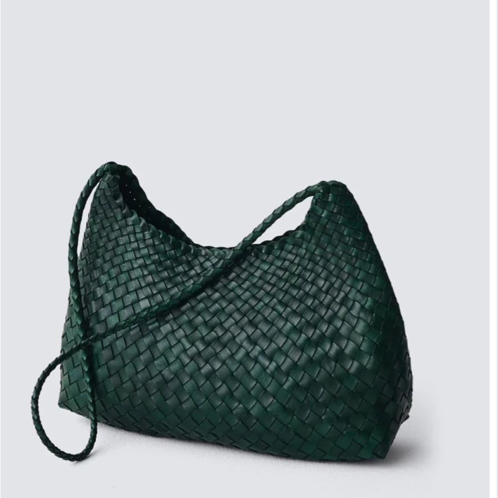 Dragon Diffusion Green Santa Rosa Leather Bag